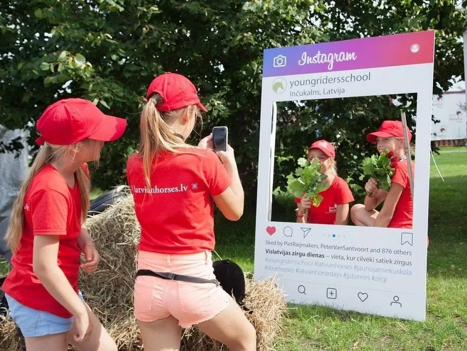 Instagram foto rāmis no PVC plātnes