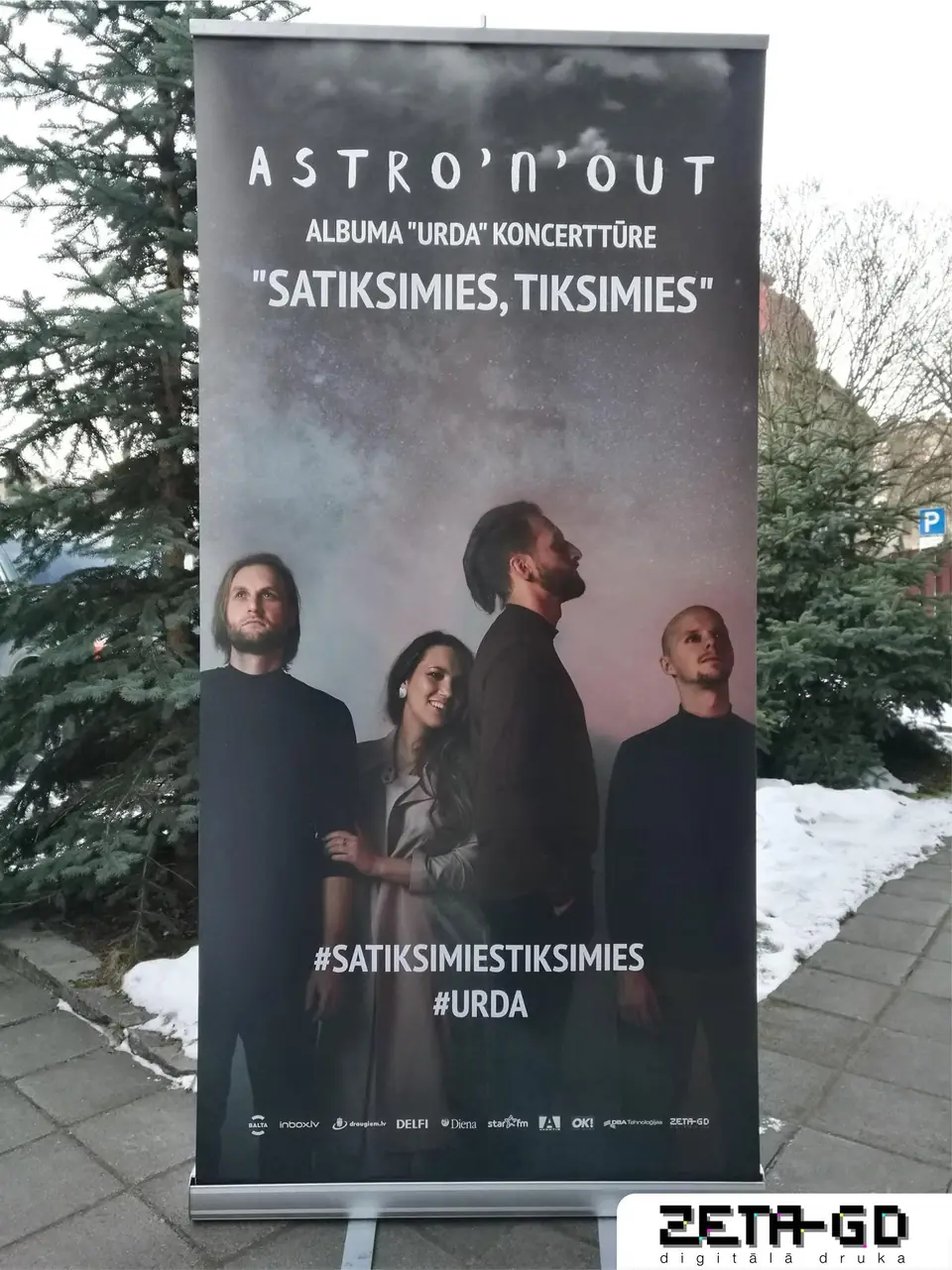 Roll-up stends koncertam